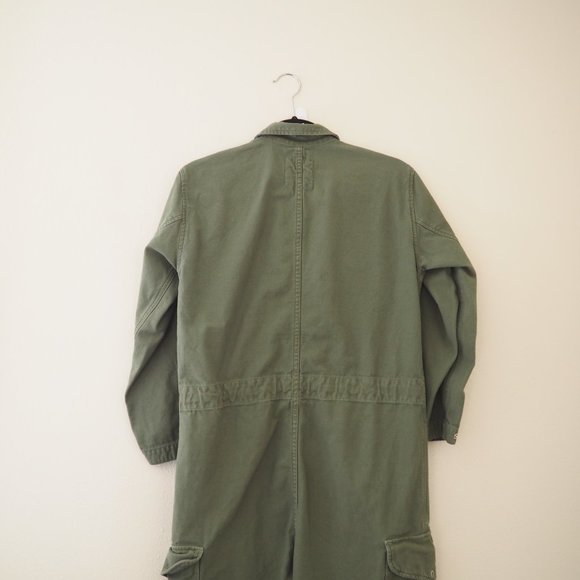 Citizens of Humanity Premium Vintage Surplus Green Nova Utility Coverall - Picture 12 of 12